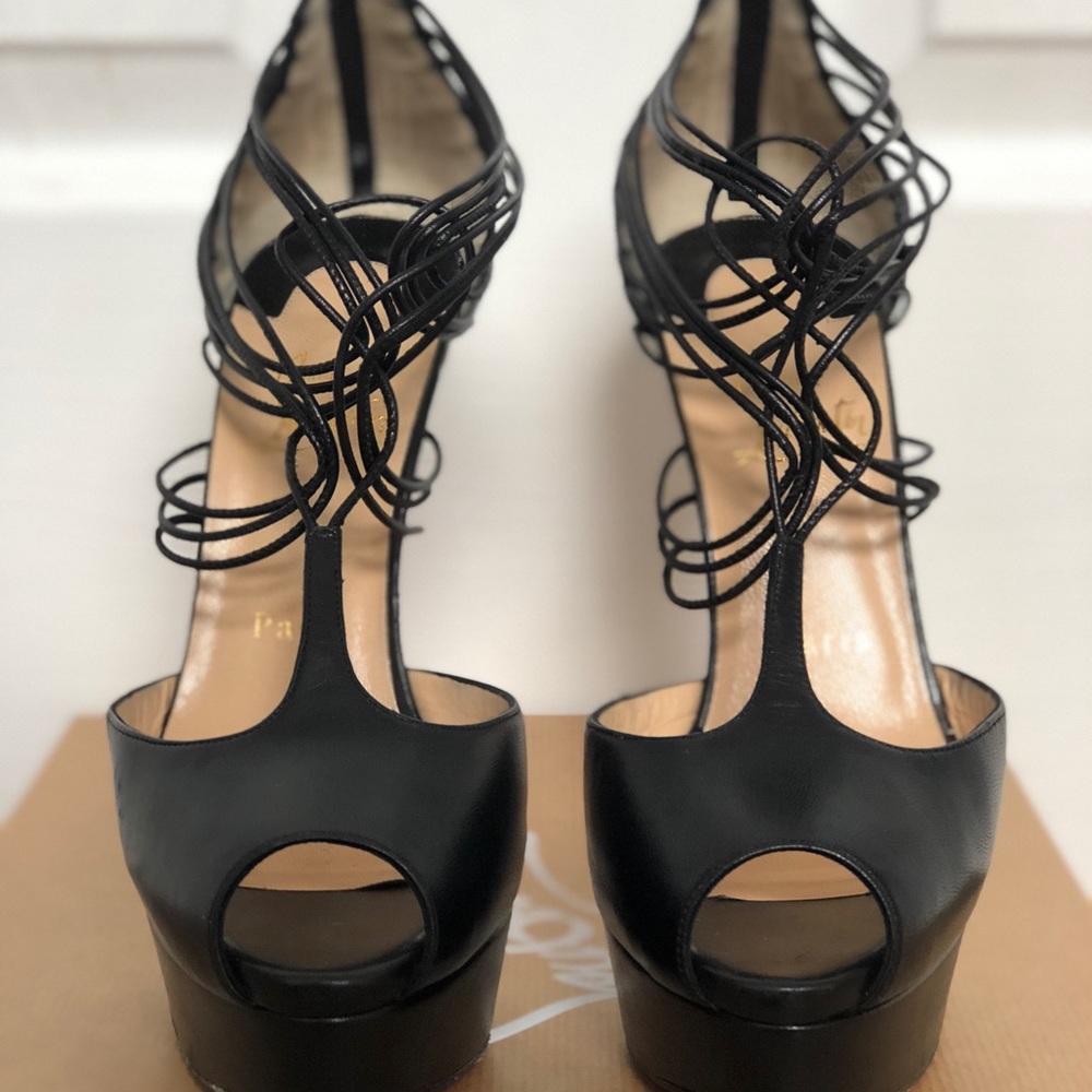 Louboutin Confusalta Strappy Heels WITH BOX - Picture 4 of 12